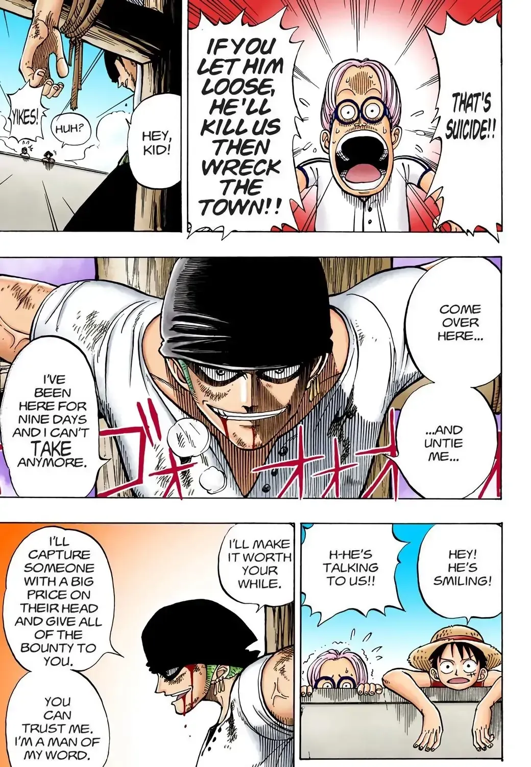 One Piece (Official Colored) Chapter 3 page 17 - 