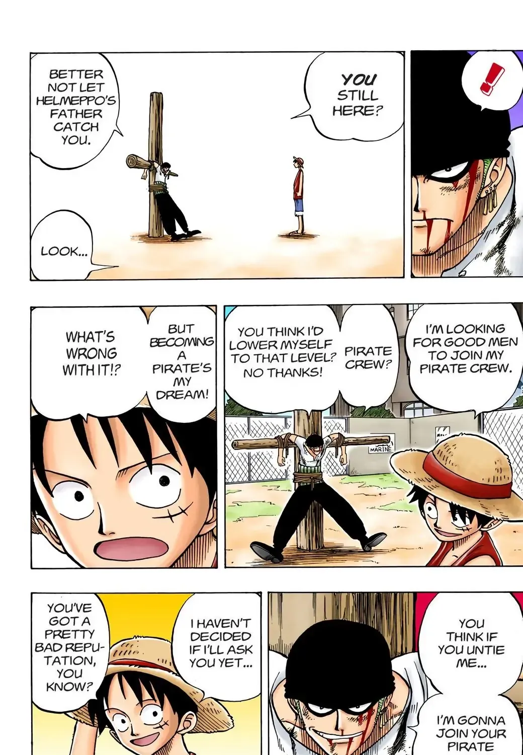 One Piece (Official Colored) Chapter 3 page 31 - 
