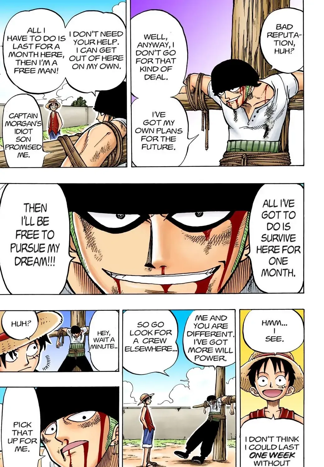 One Piece (Official Colored) Chapter 3 page 33 - 