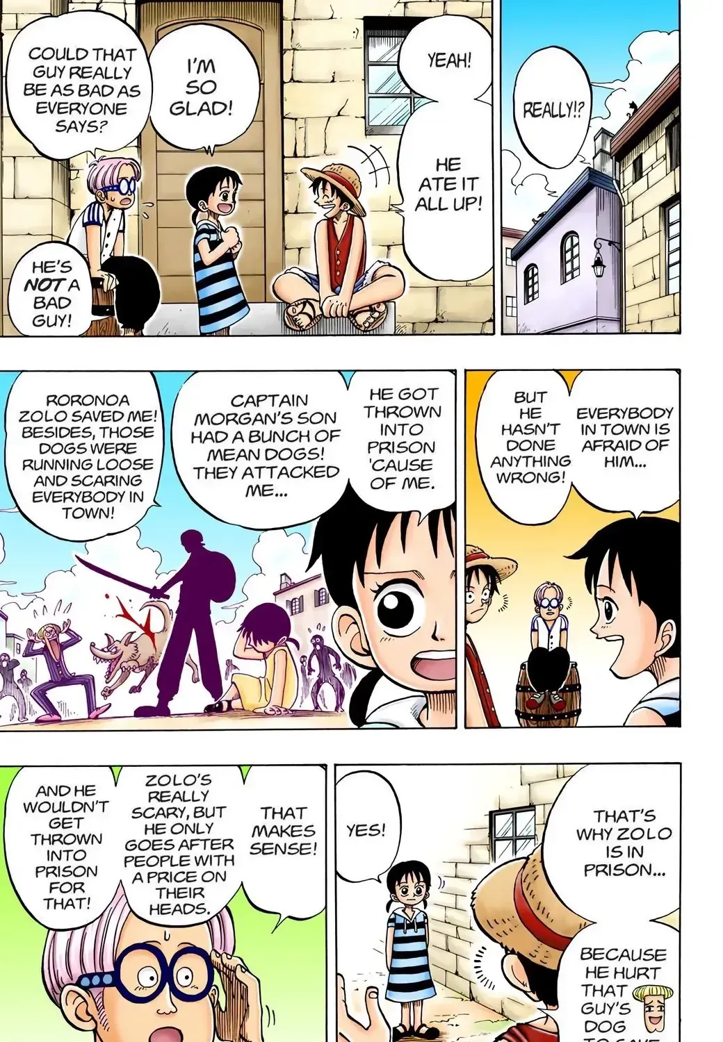 One Piece (Official Colored) Chapter 3 page 37 - 