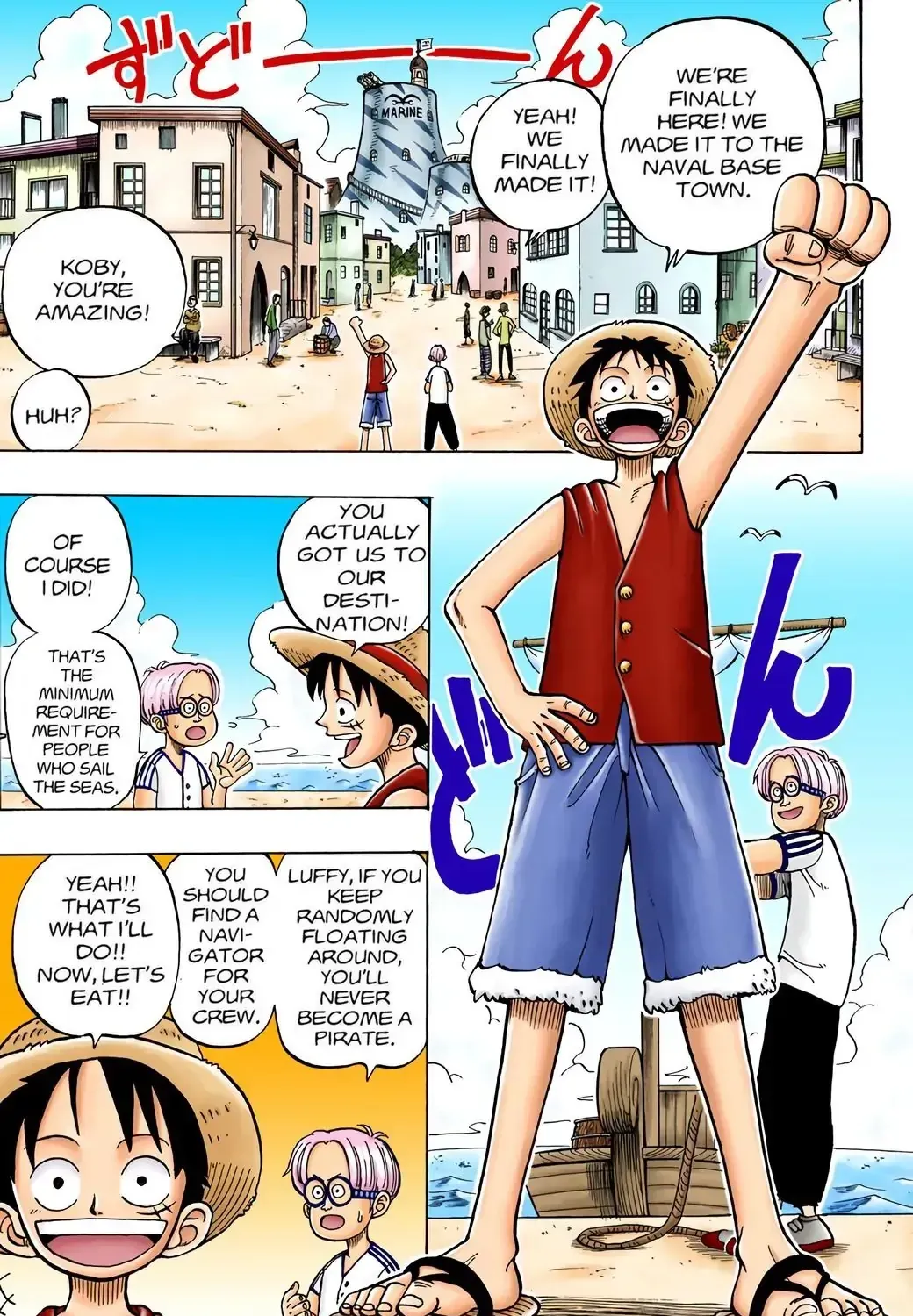 One Piece (Official Colored) Chapter 3 page 5 - 