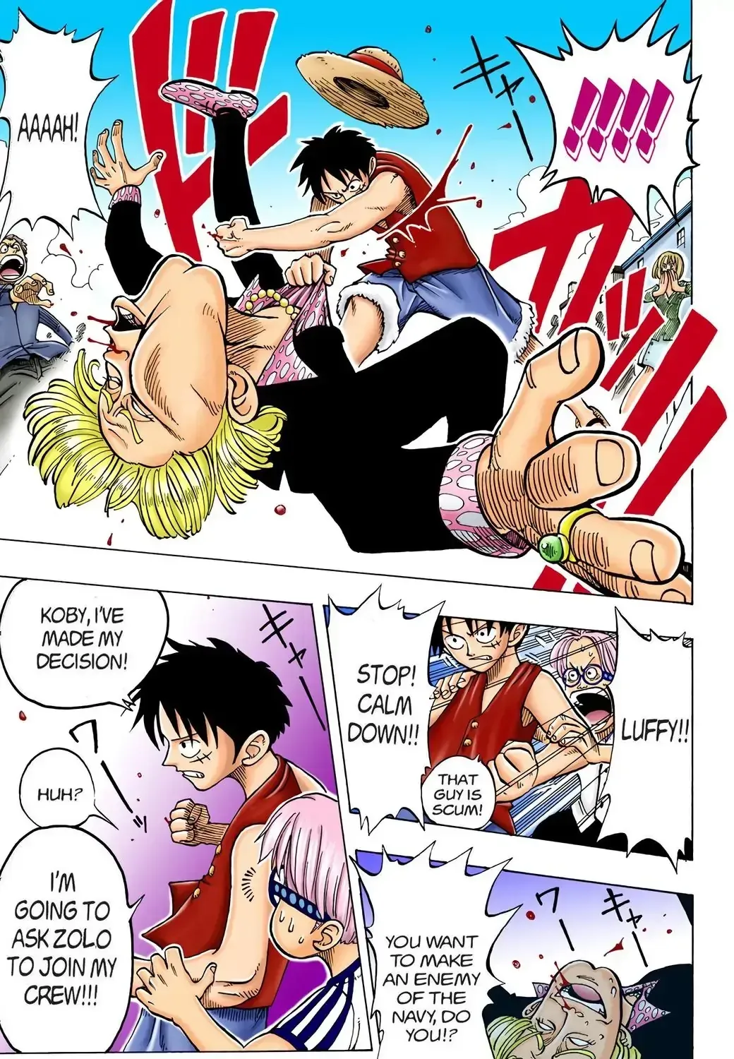 One Piece (Official Colored) Chapter 3 page 41 - 