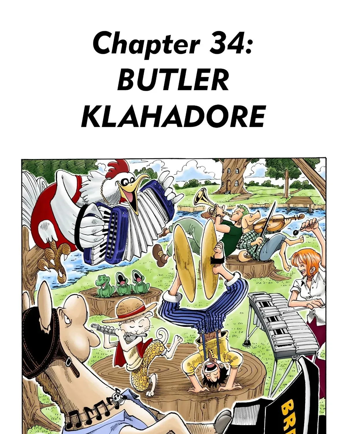 One Piece (Official Colored) Chapter 34 page 1 - 