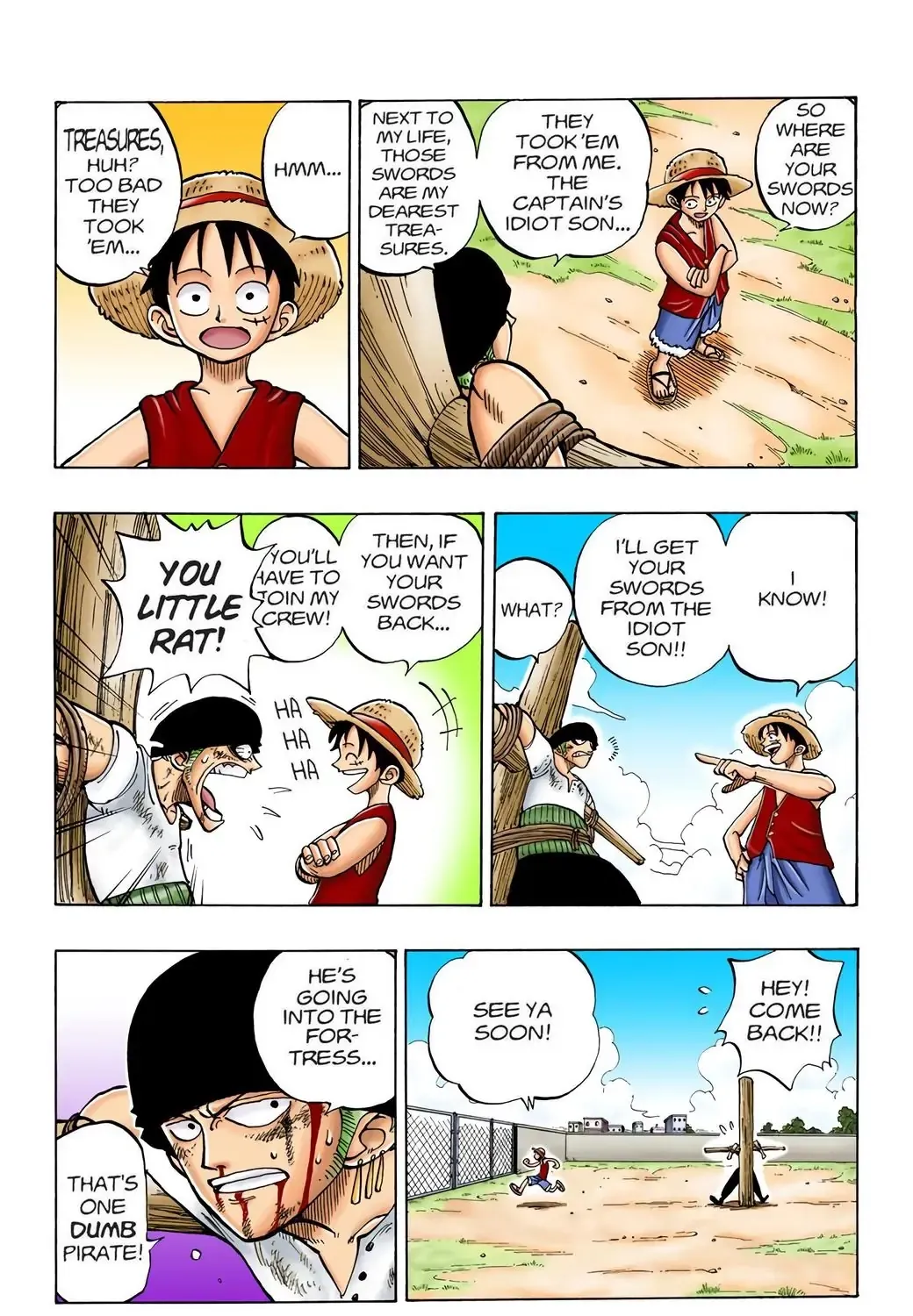 One Piece (Official Colored) Chapter 4 page 13 - 