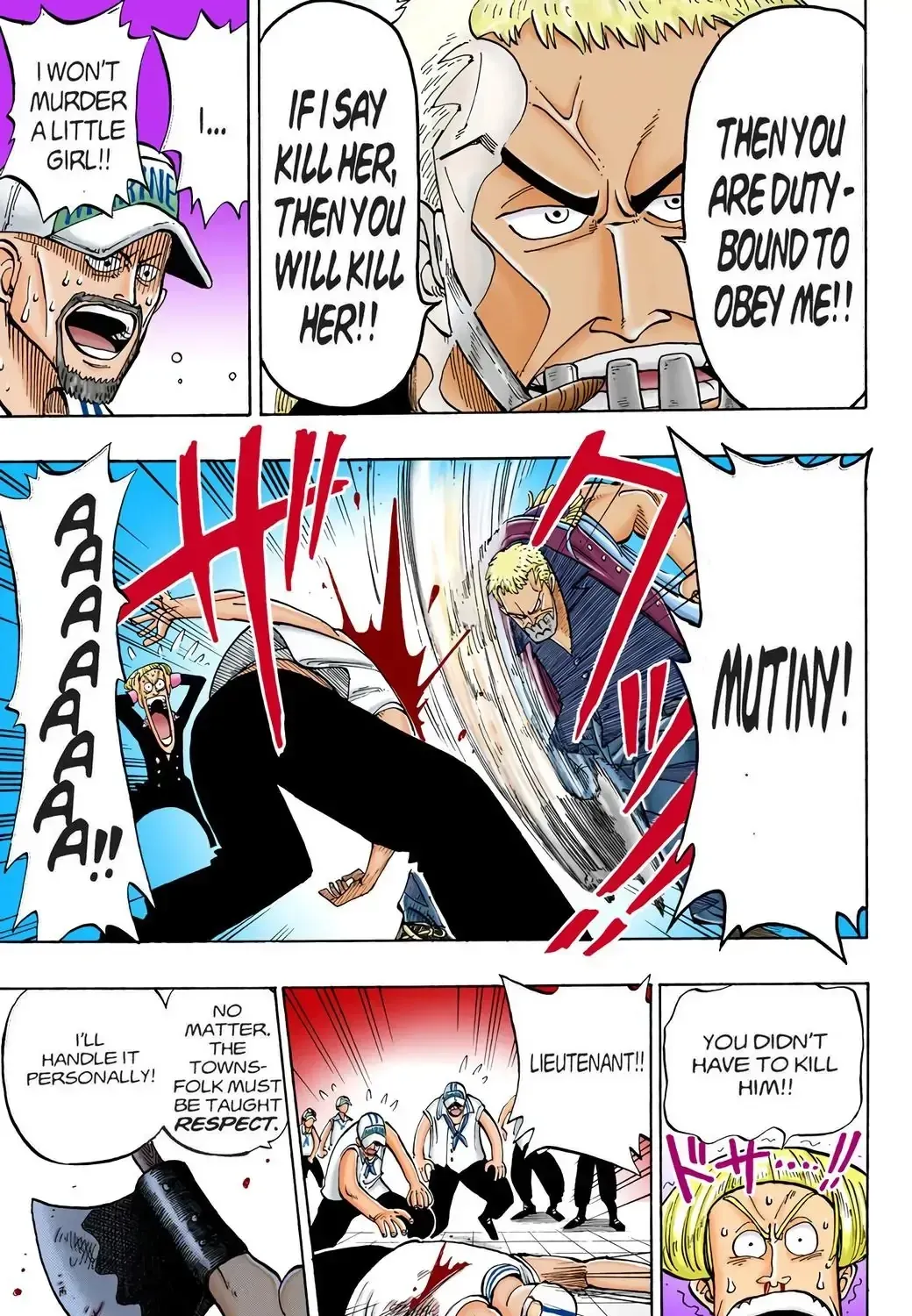 One Piece (Official Colored) Chapter 4 page 21 - 