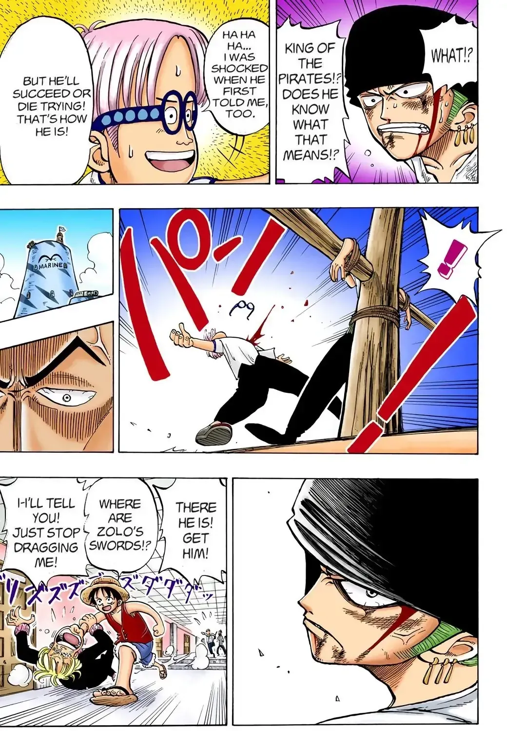 One Piece (Official Colored) Chapter 4 page 37 - 