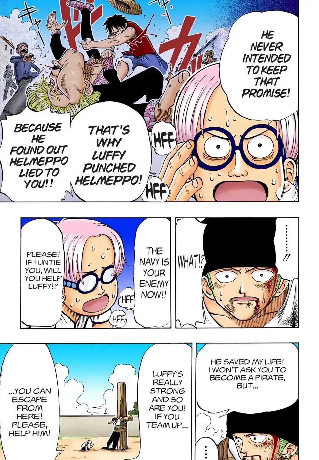 One Piece (Official Colored) Chapter 5 page 9 - 