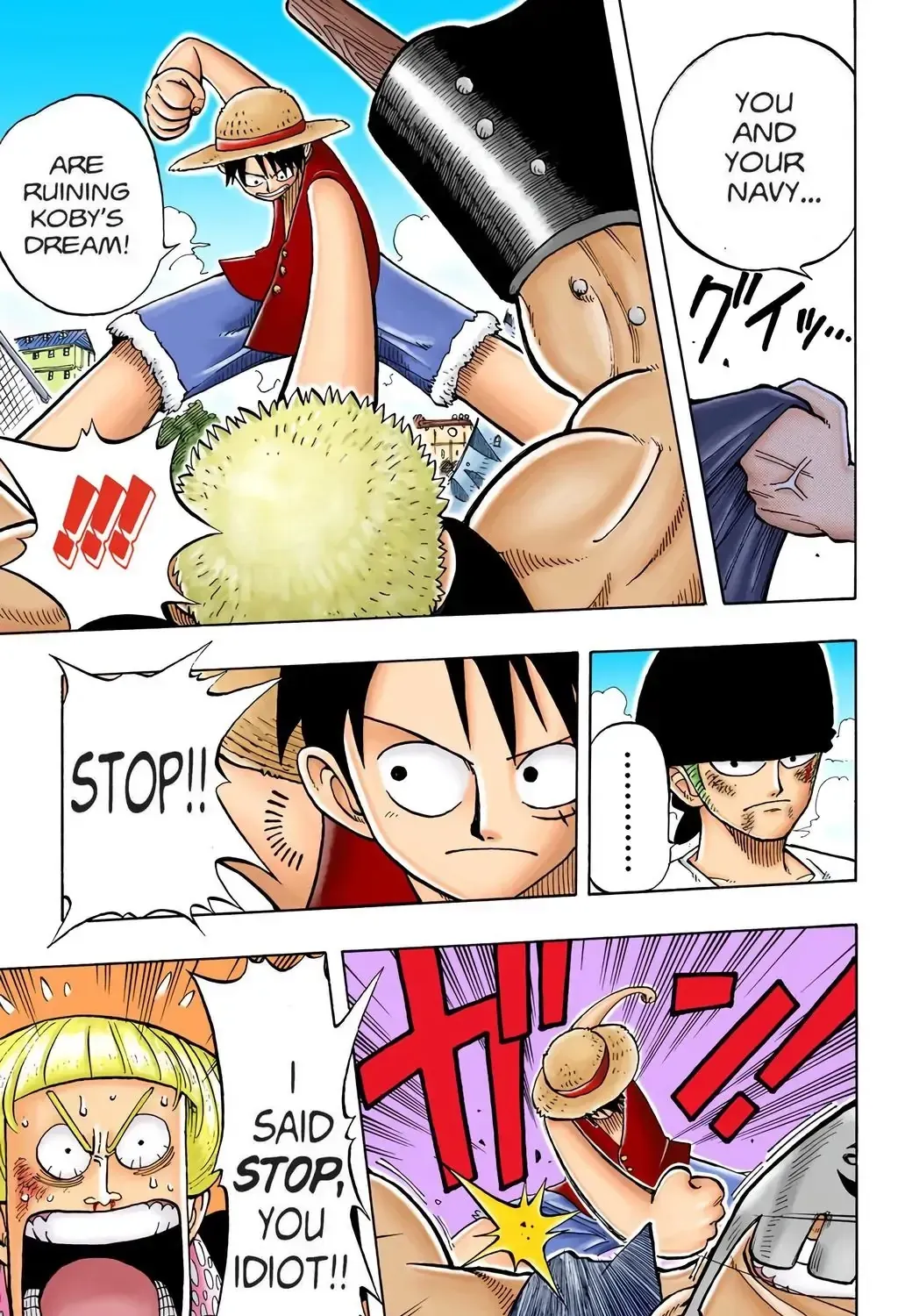 One Piece (Official Colored) Chapter 6 page 35 - 