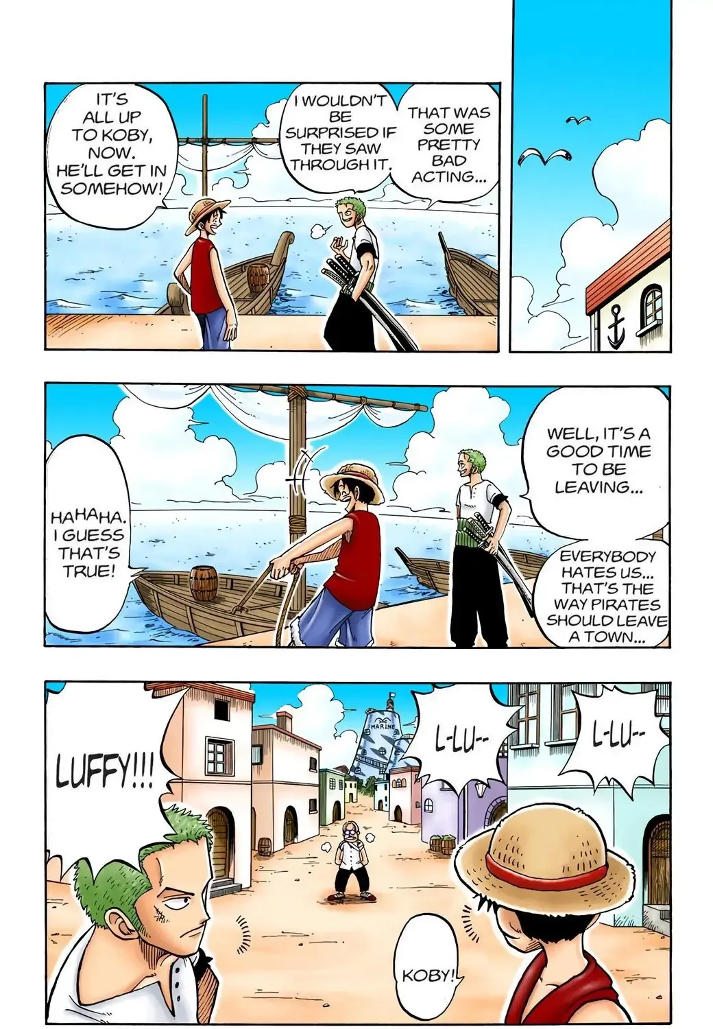 One Piece (Official Colored) Chapter 7 page 35 - 