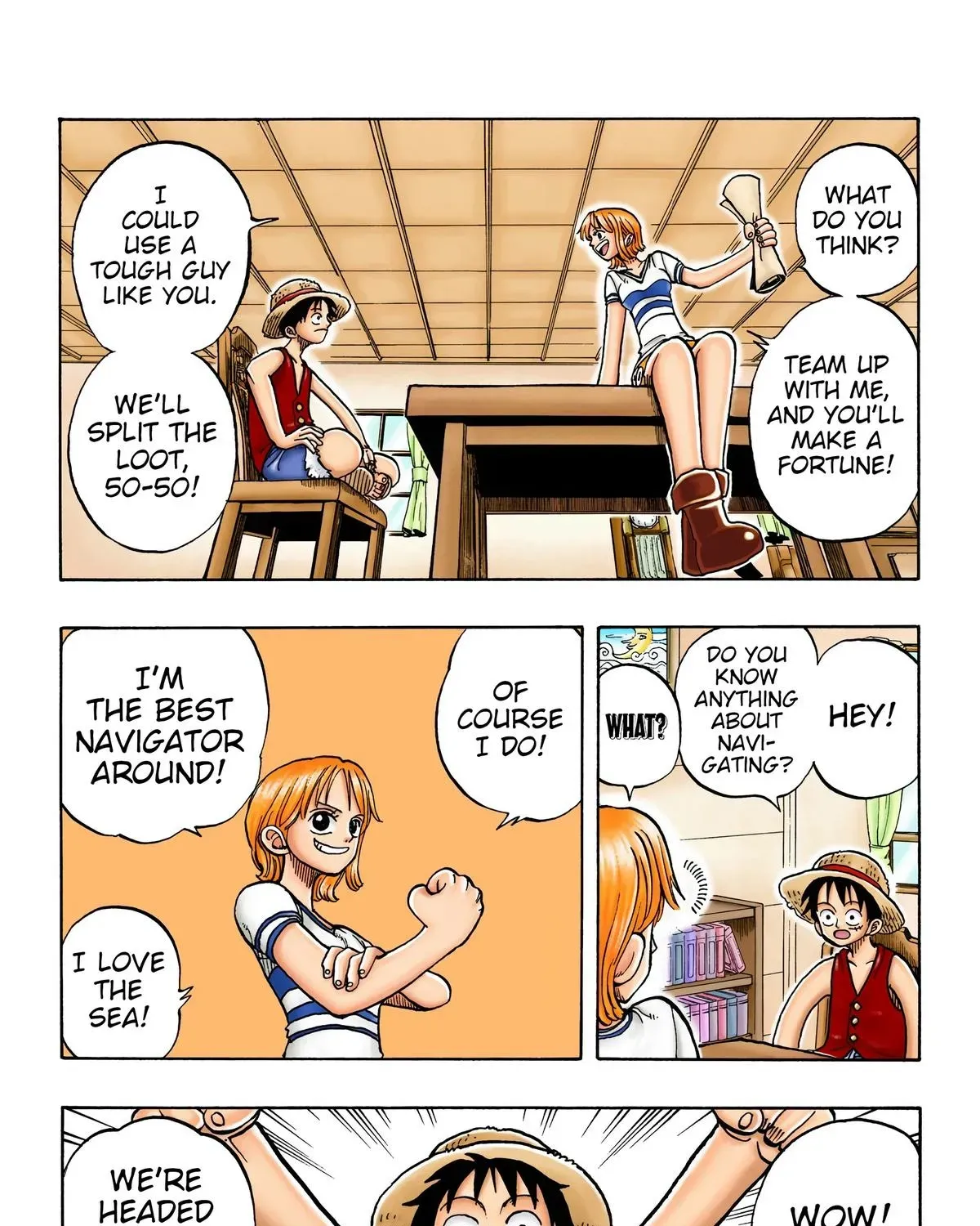 One Piece (Official Colored) Chapter 9 page 30 - 