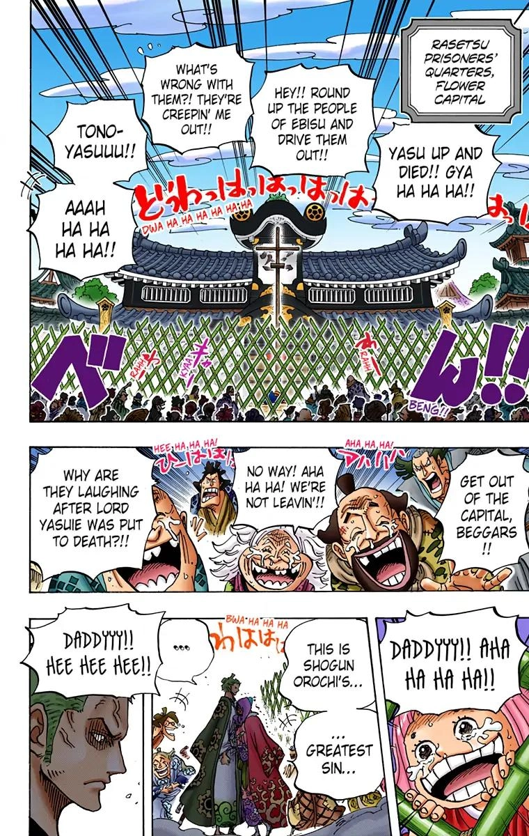One Piece (Official Colored) Chapter 943 page 11 - 