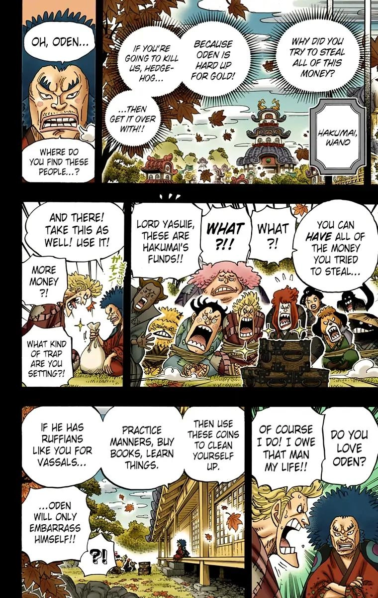 One Piece (Official Colored) Chapter 943 page 9 - 