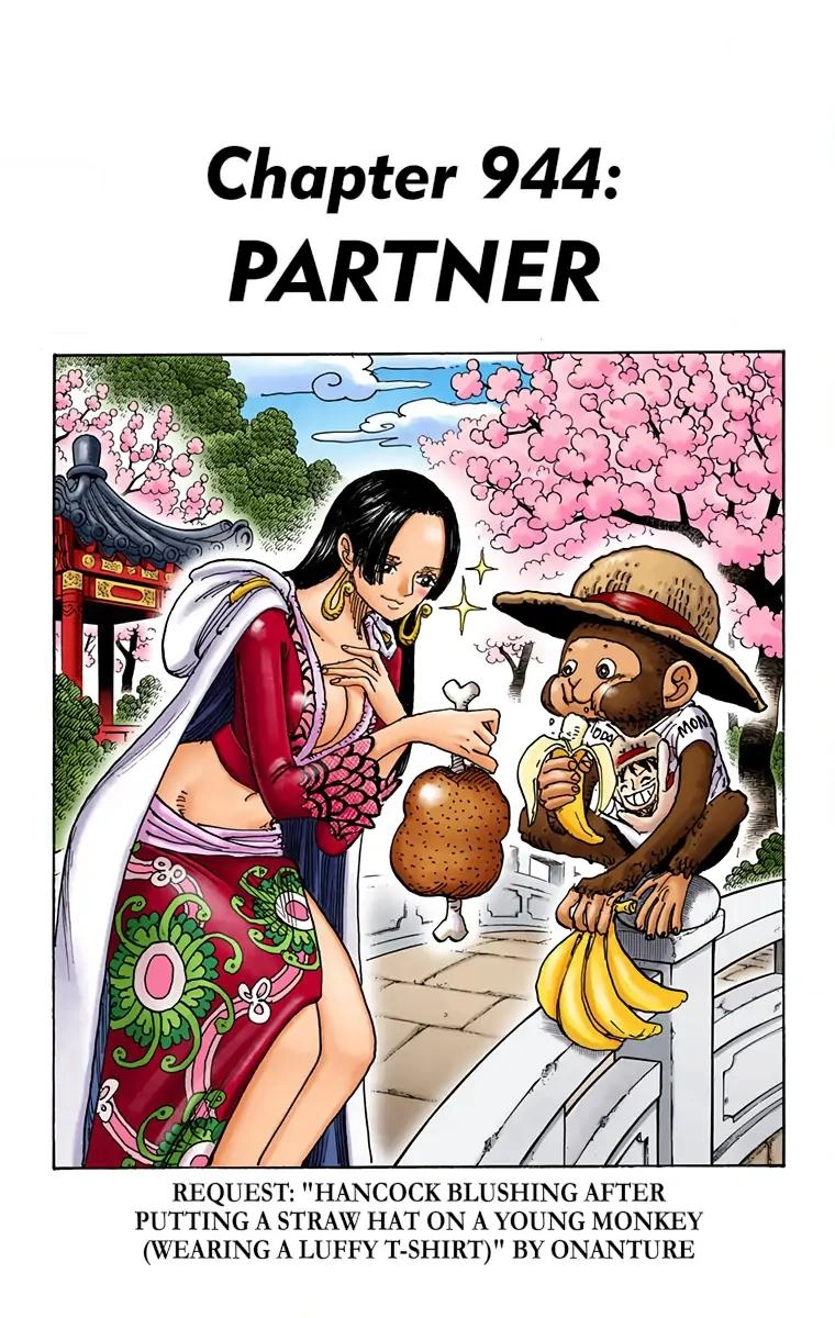 One Piece (Official Colored) Chapter 944 page 1 - 