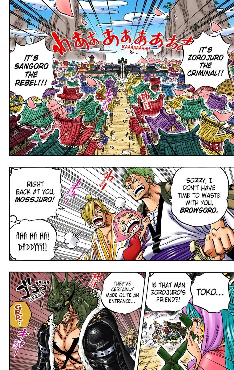 One Piece (Official Colored) Chapter 944 page 2 - 