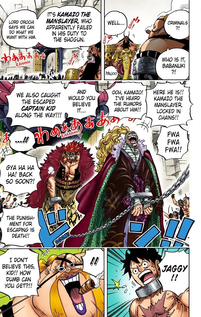 One Piece (Official Colored) Chapter 944 page 11 - 