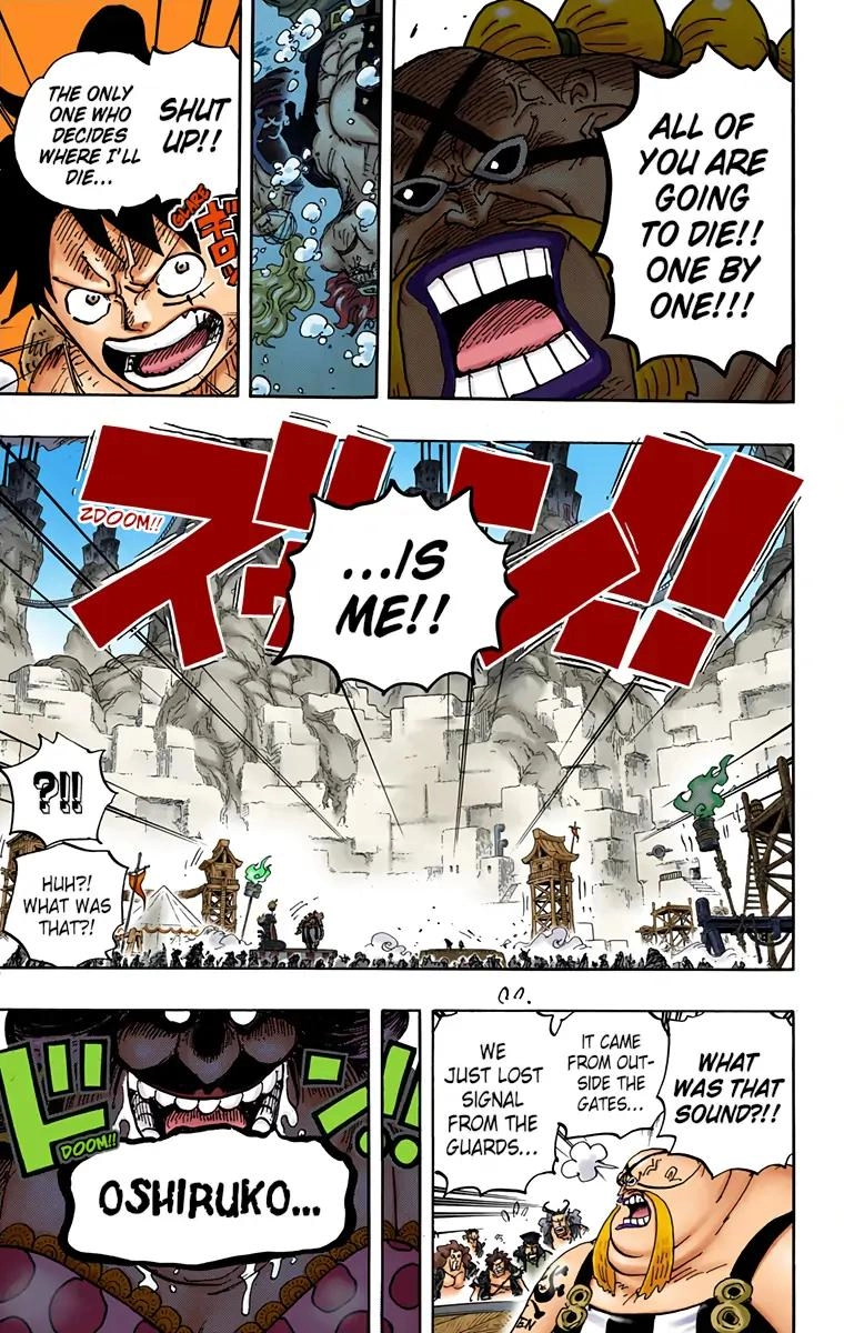 One Piece (Official Colored) Chapter 944 page 17 - 