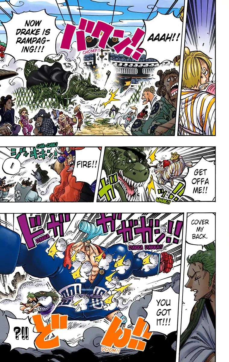 One Piece (Official Colored) Chapter 944 page 7 - 