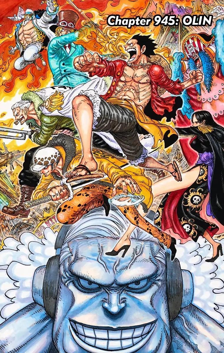 One Piece (Official Colored) Chapter 945 page 1 - 