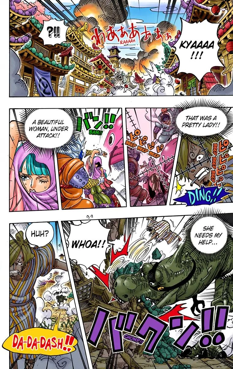 One Piece (Official Colored) Chapter 945 page 9 - 