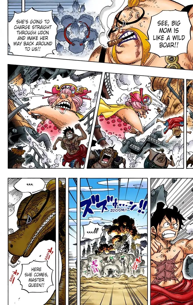 One Piece (Official Colored) Chapter 947 page 10 - 