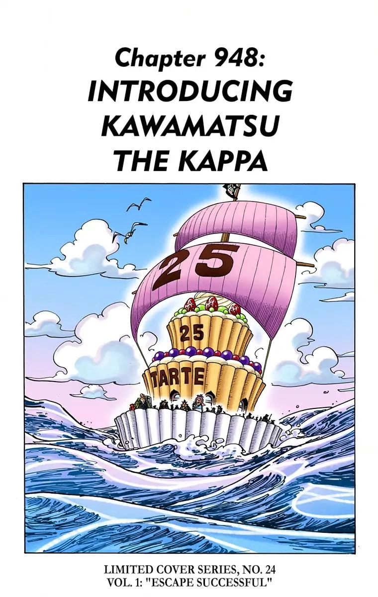 One Piece (Official Colored) Chapter 948 page 1 - 
