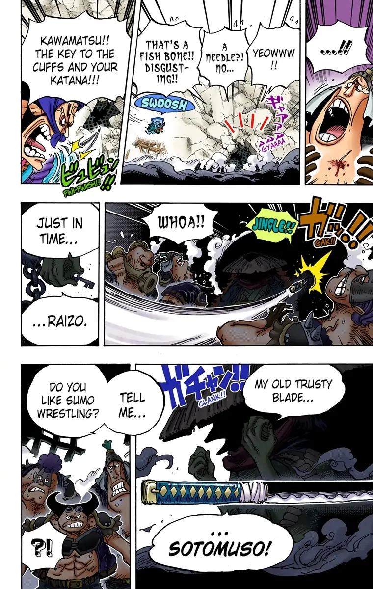 One Piece (Official Colored) Chapter 948 page 9 - 