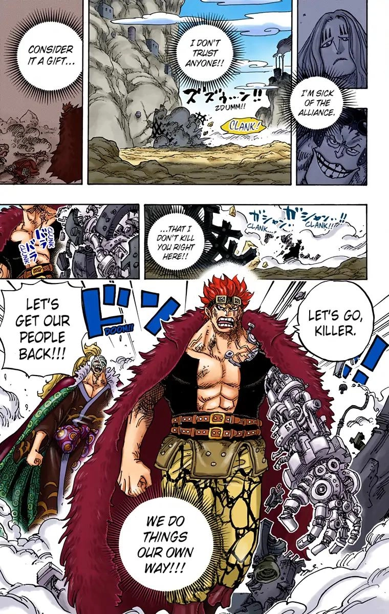 One Piece (Official Colored) Chapter 950 page 3 - 