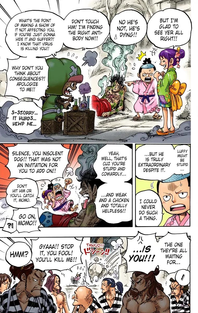 One Piece (Official Colored) Chapter 950 page 5 - 