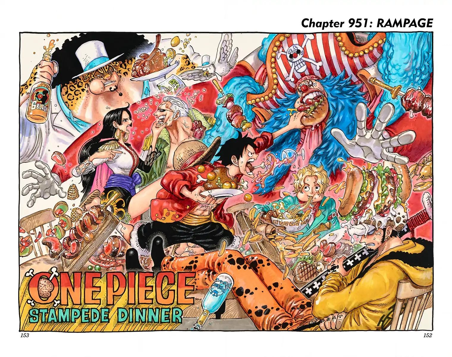 One Piece (Official Colored) Chapter 951 page 1 - 