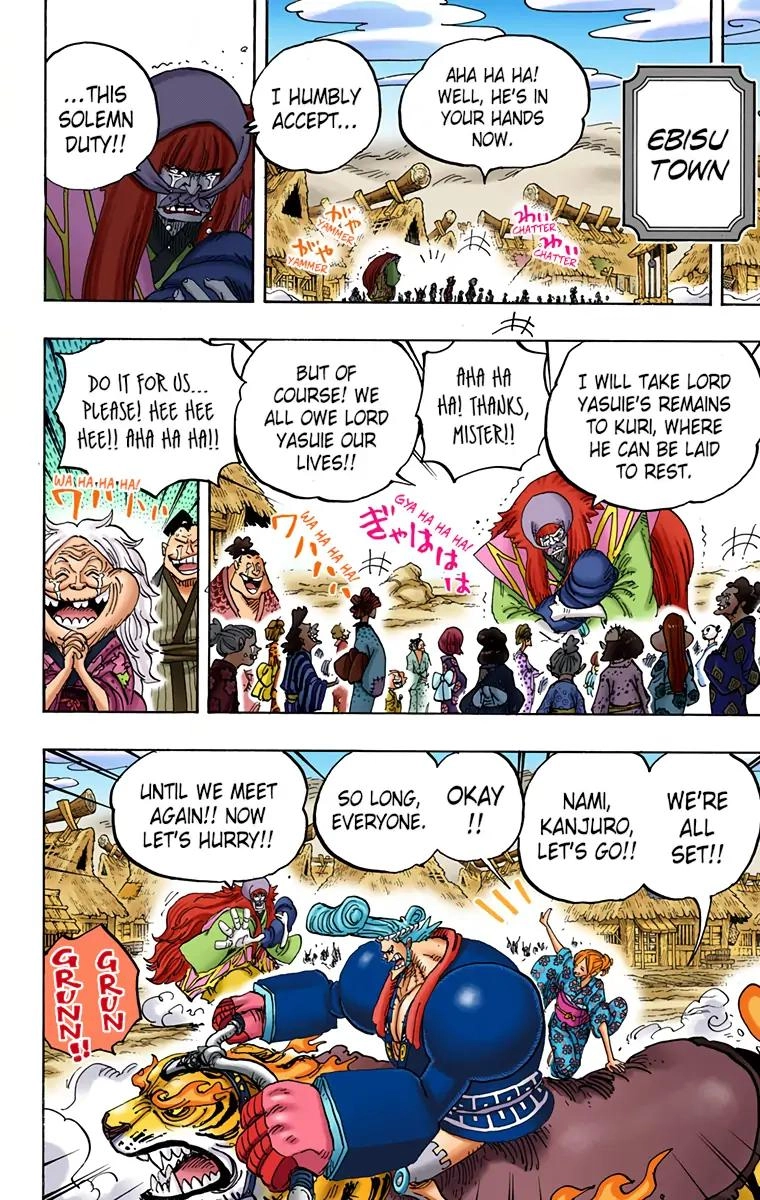 One Piece (Official Colored) Chapter 951 page 10 - 