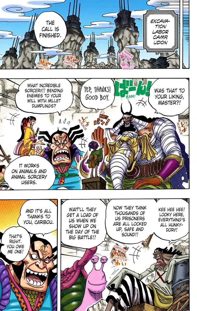 One Piece (Official Colored) Chapter 952 page 7 - 