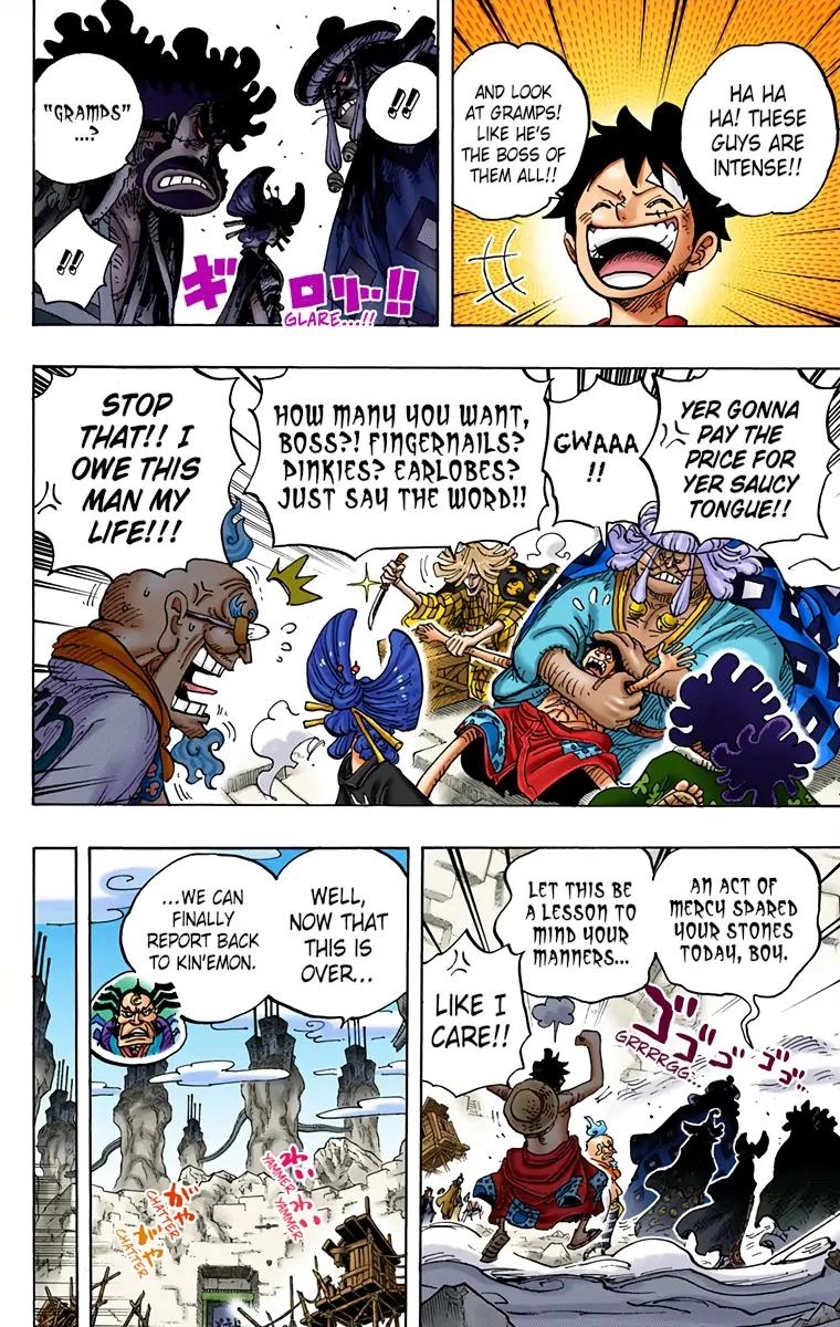 One Piece (Official Colored) Chapter 952 page 10 - 