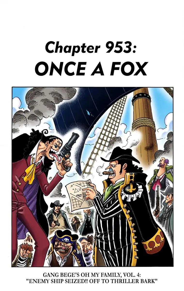 One Piece (Official Colored) Chapter 953 page 1 - 