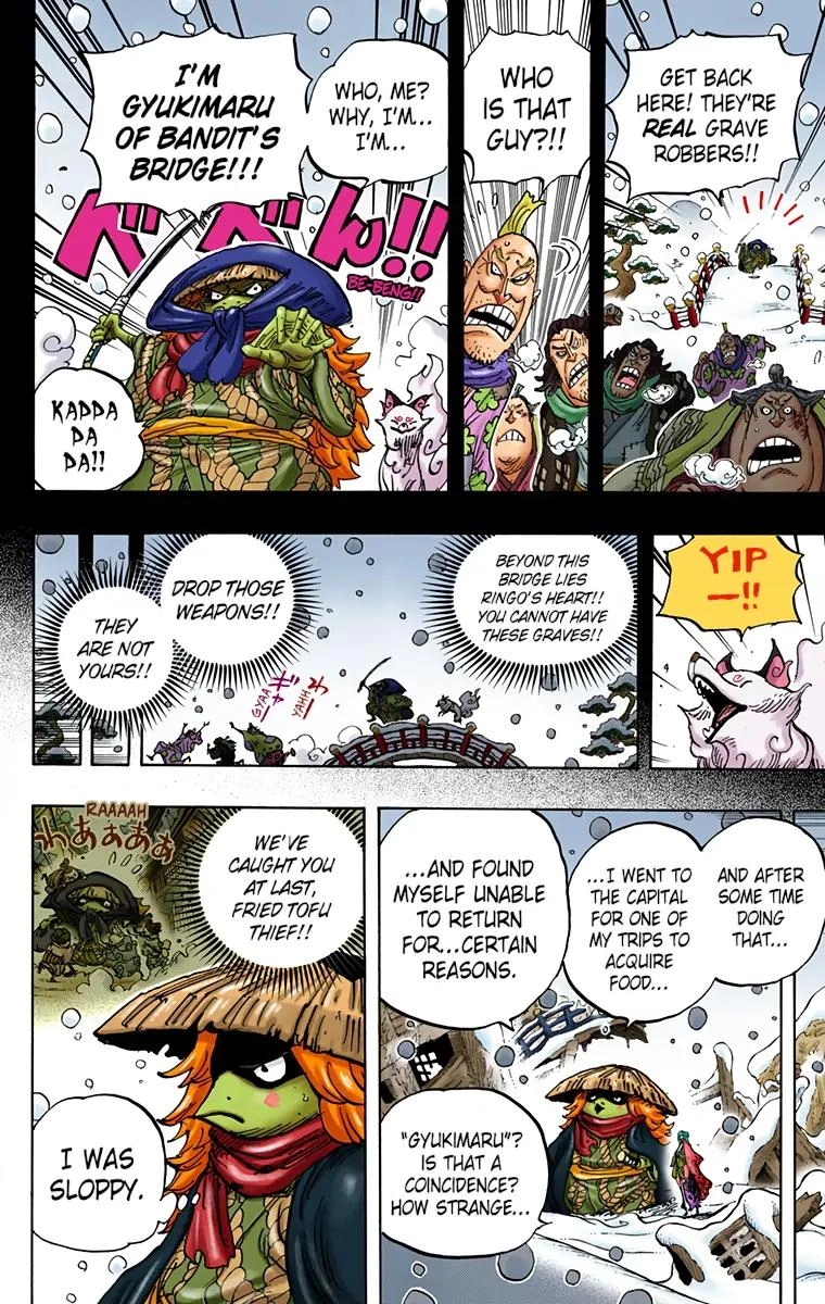 One Piece (Official Colored) Chapter 953 page 14 - 