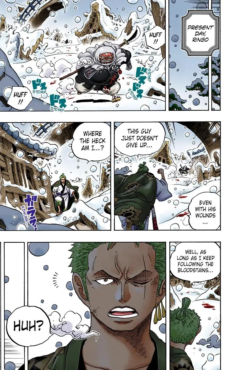One Piece (Official Colored) Chapter 953 page 3 - 