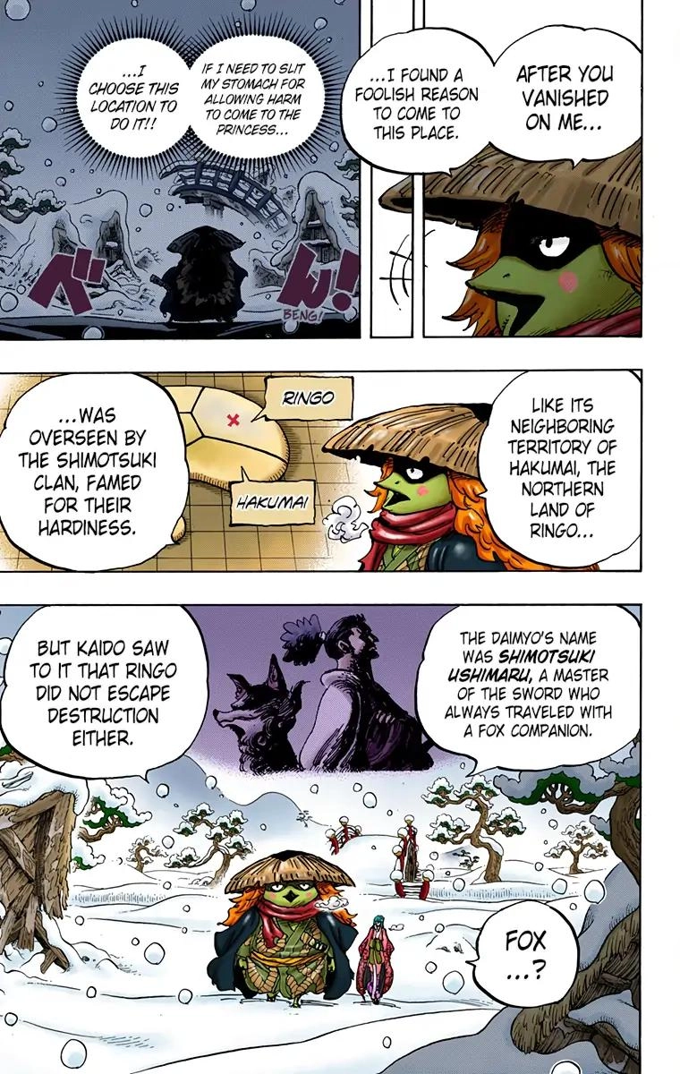 One Piece (Official Colored) Chapter 953 page 5 - 