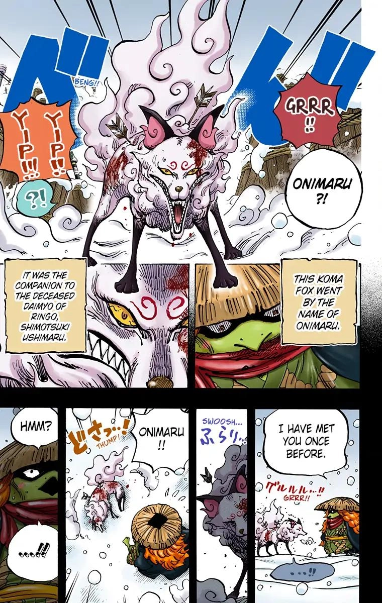 One Piece (Official Colored) Chapter 953 page 7 - 