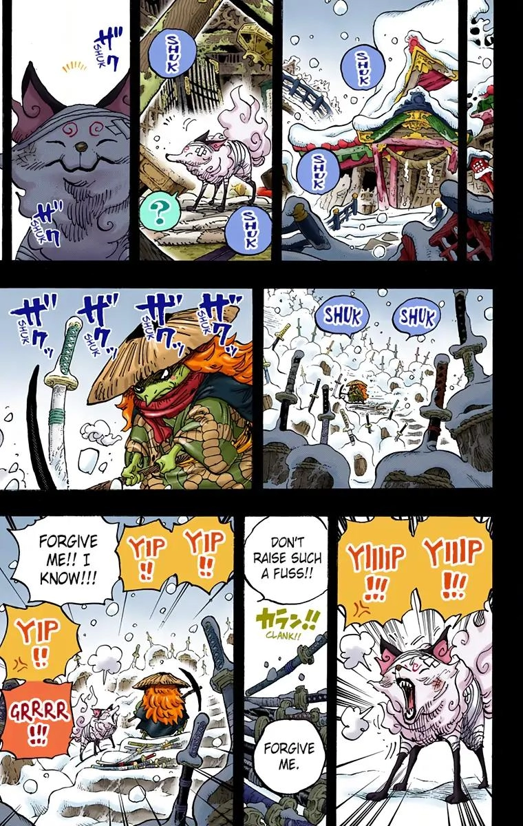 One Piece (Official Colored) Chapter 953 page 9 - 
