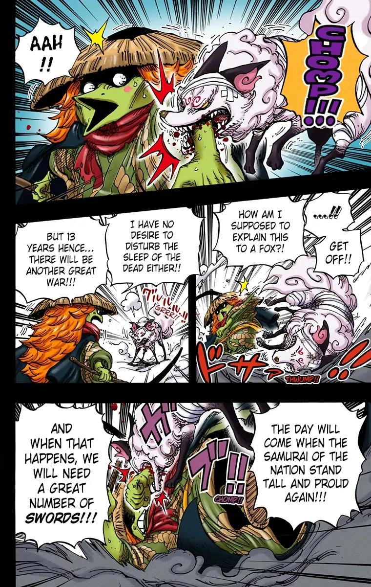 One Piece (Official Colored) Chapter 953 page 10 - 