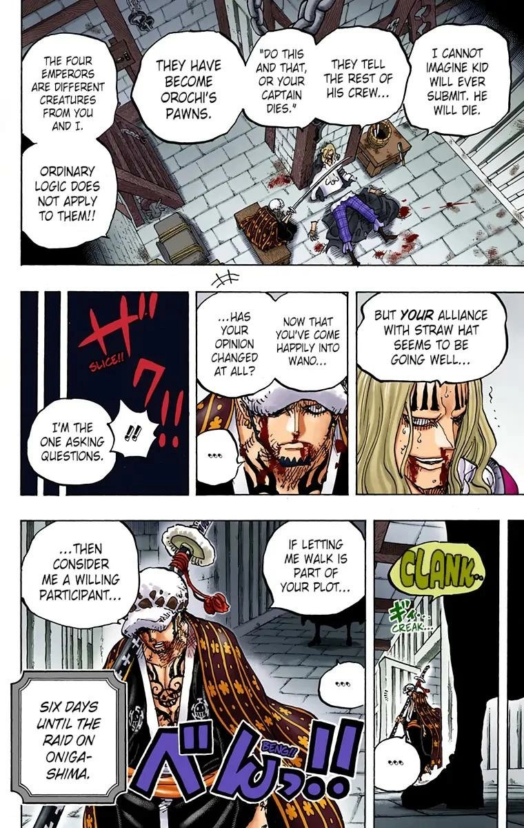 One Piece (Official Colored) Chapter 954 page 11 - 