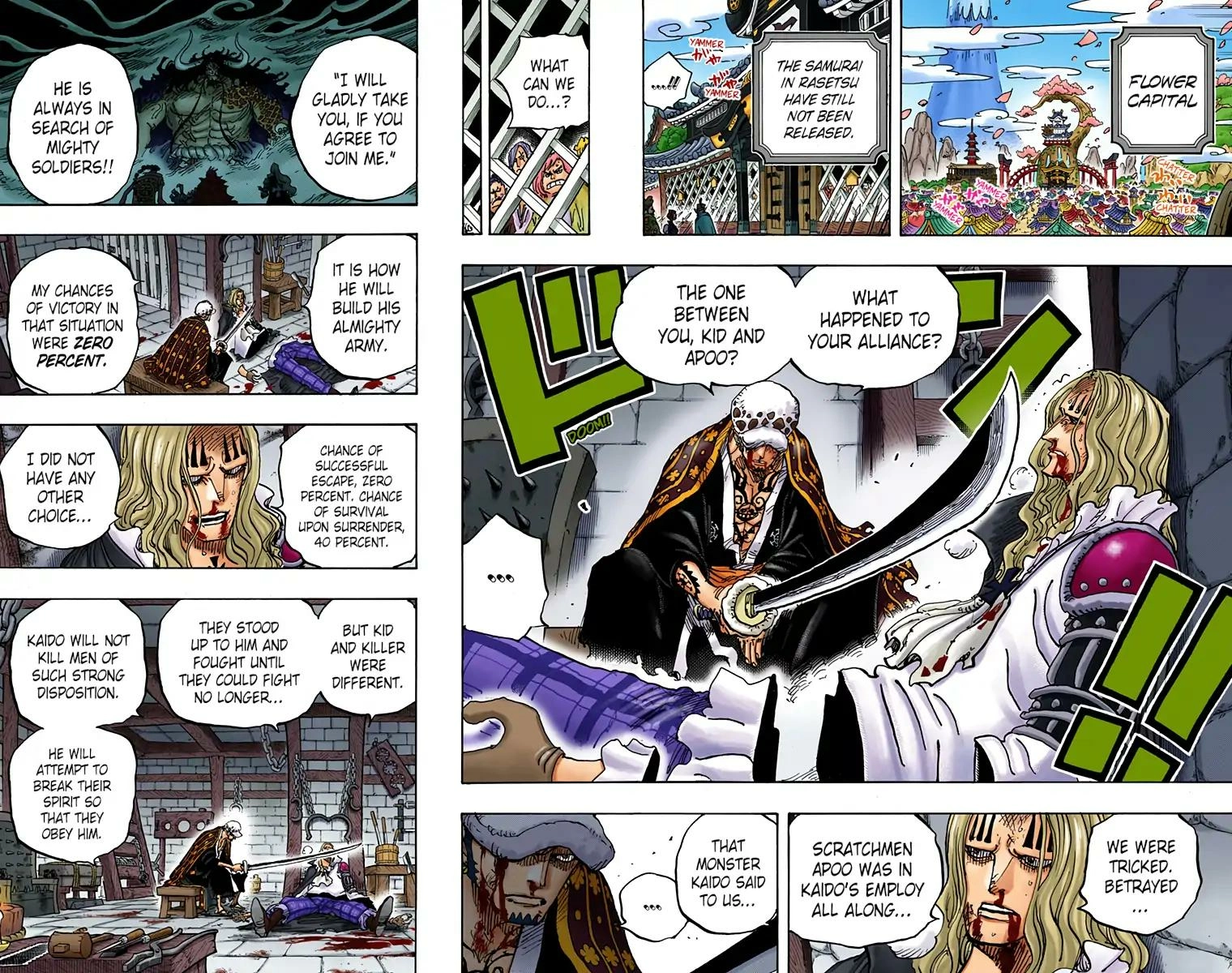 One Piece (Official Colored) Chapter 954 page 10 - 