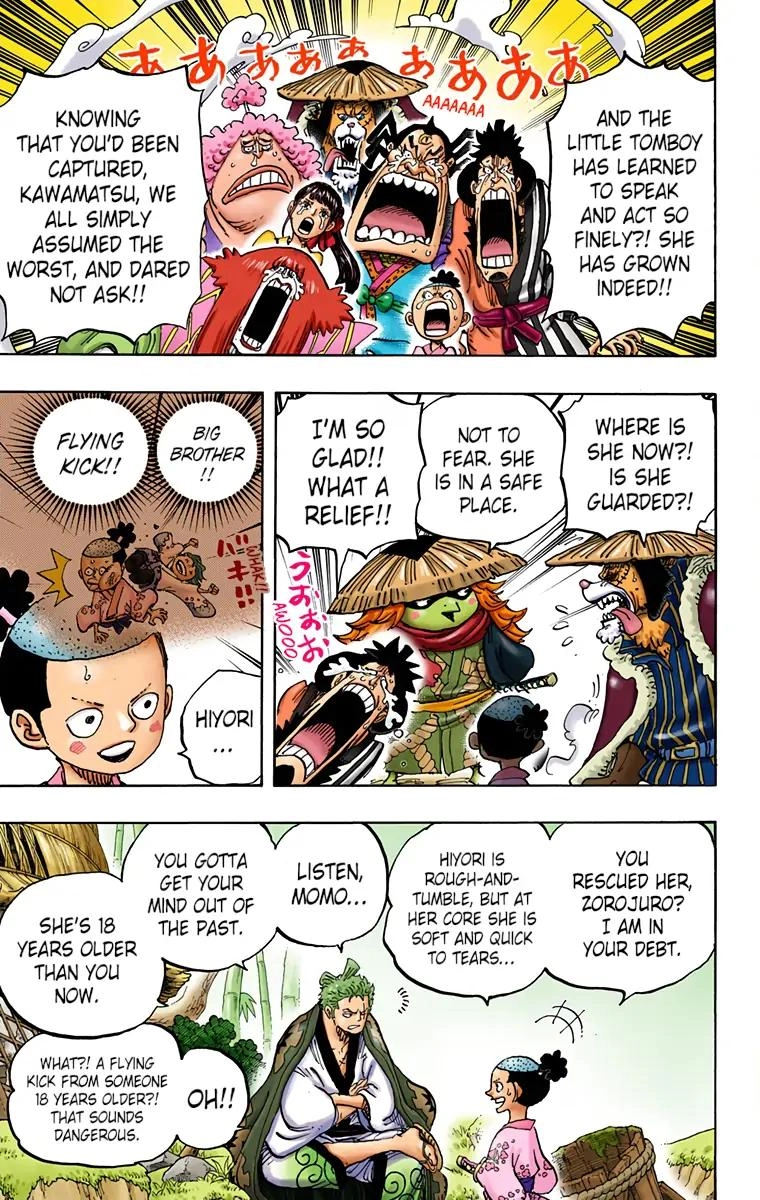 One Piece (Official Colored) Chapter 955 page 3 - 