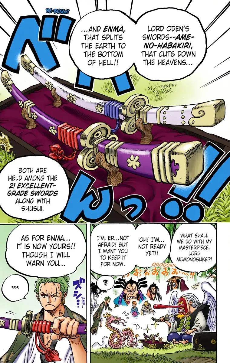 One Piece (Official Colored) Chapter 955 page 5 - 