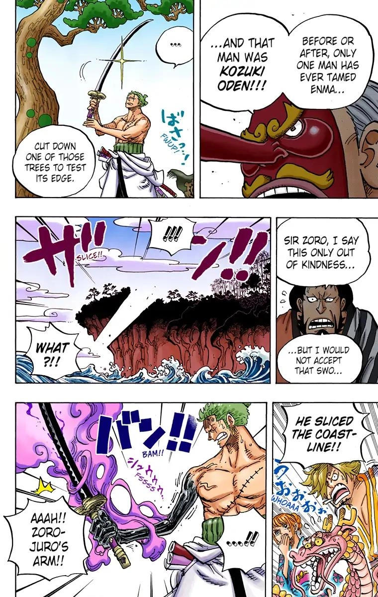 One Piece (Official Colored) Chapter 955 page 6 - 