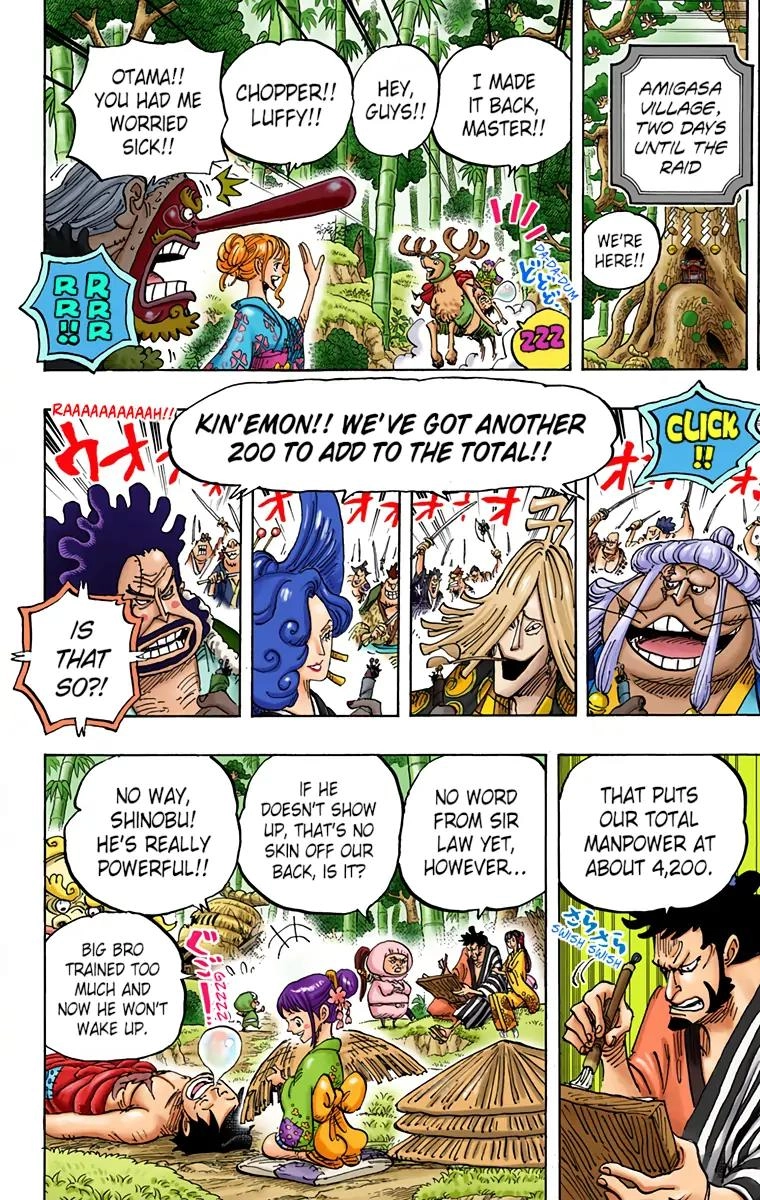 One Piece (Official Colored) Chapter 955 page 10 - 