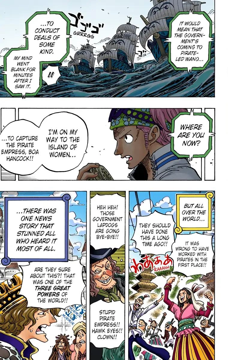 One Piece (Official Colored) Chapter 956 page 13 - 