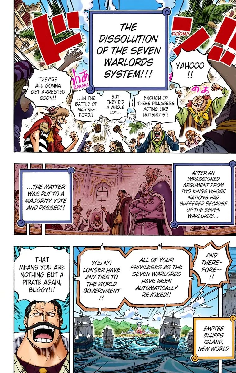 One Piece (Official Colored) Chapter 956 page 14 - 