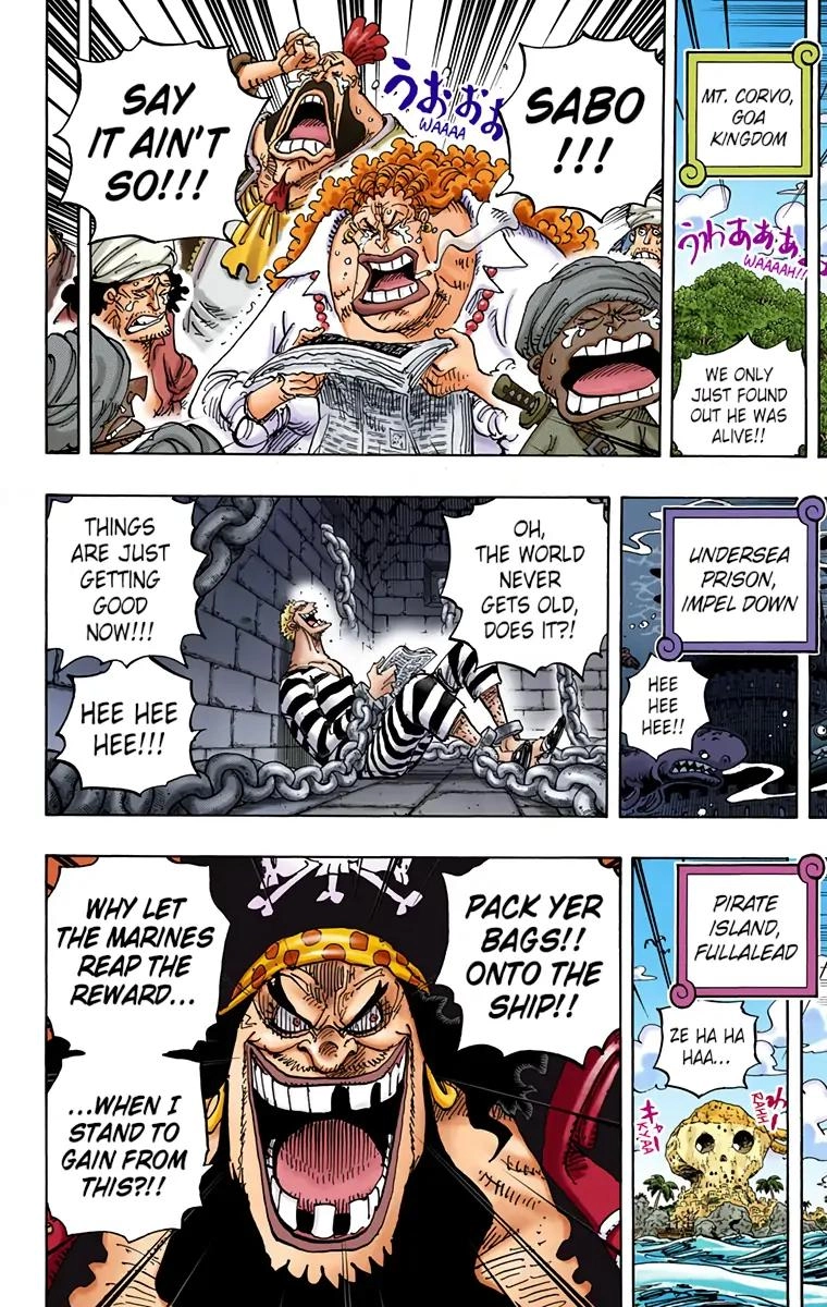 One Piece (Official Colored) Chapter 956 page 10 - 