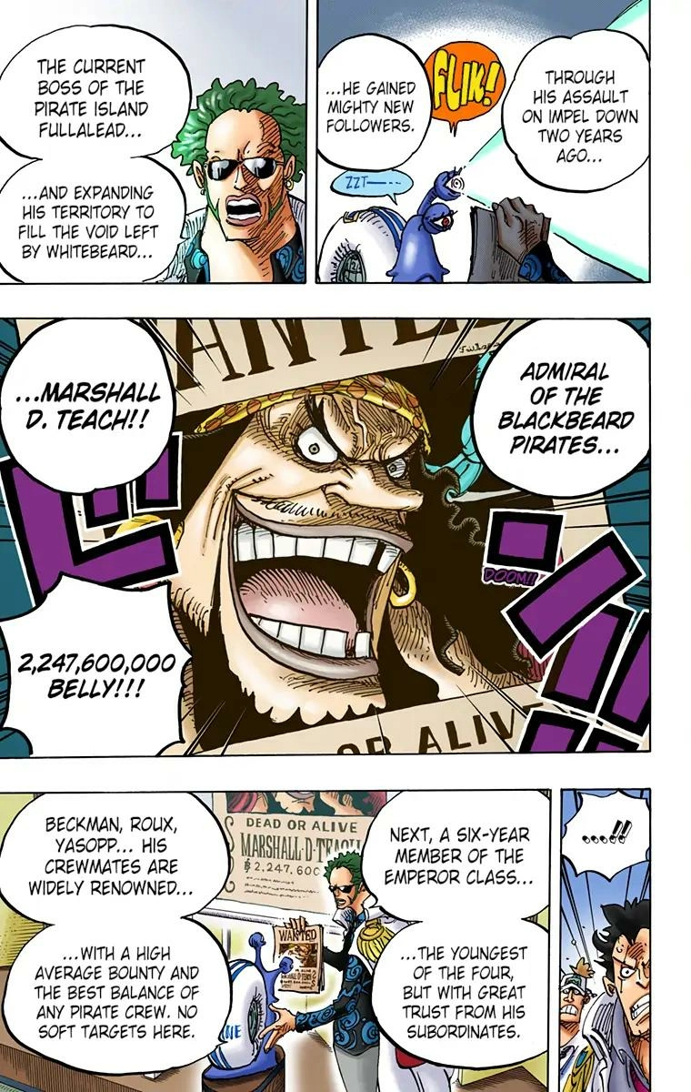 One Piece (Official Colored) Chapter 957 page 13 - 