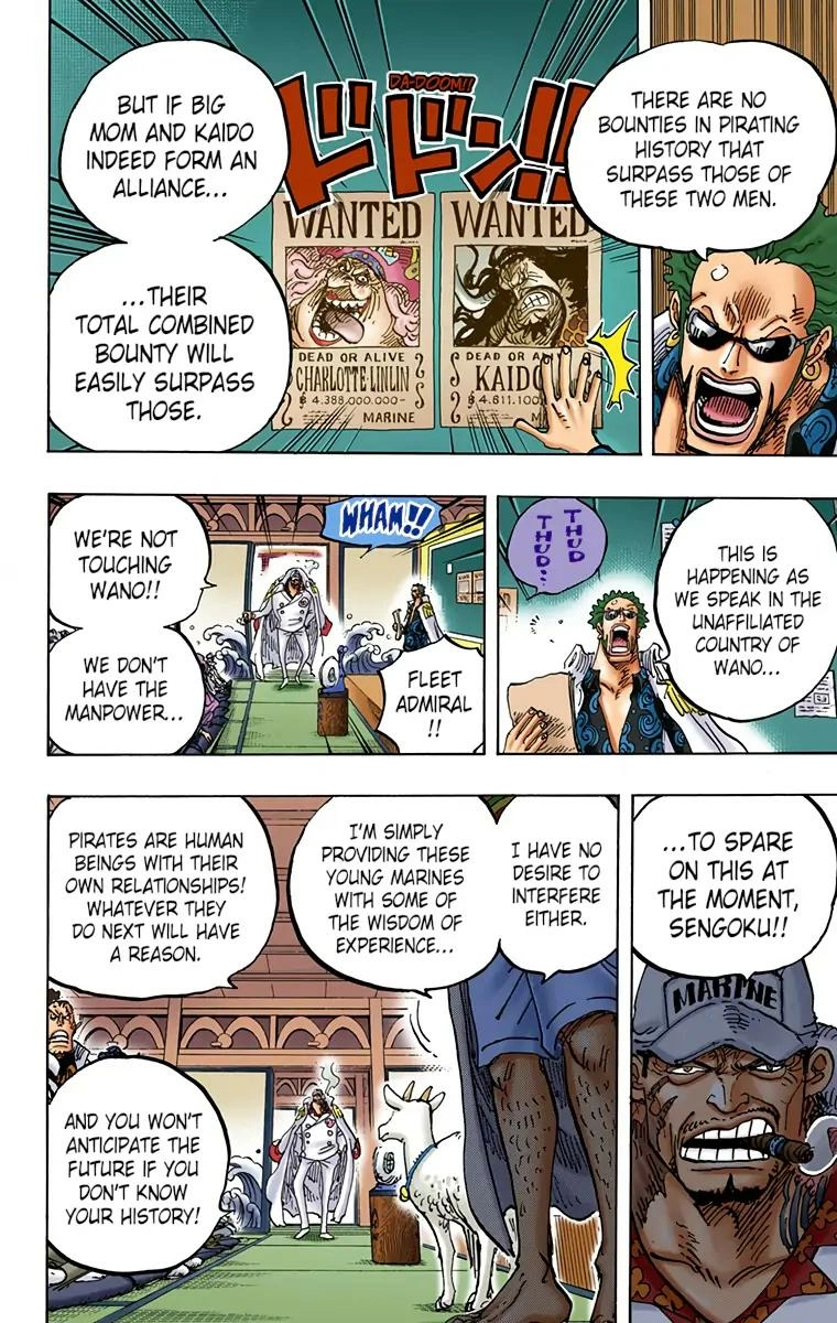 One Piece (Official Colored) Chapter 957 page 18 - 